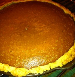 Mom's pumpkin pie