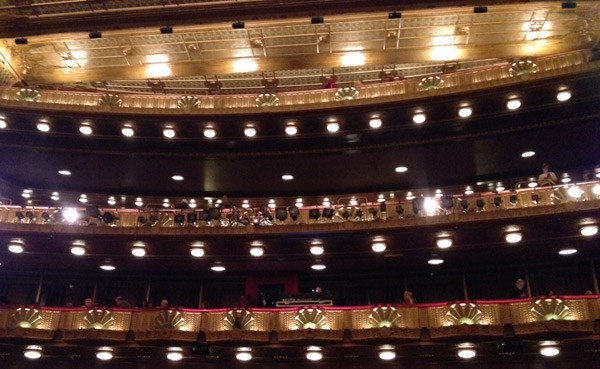 Balcony, Ardis Krainik Theatre, Lyric Opera House, Chicago