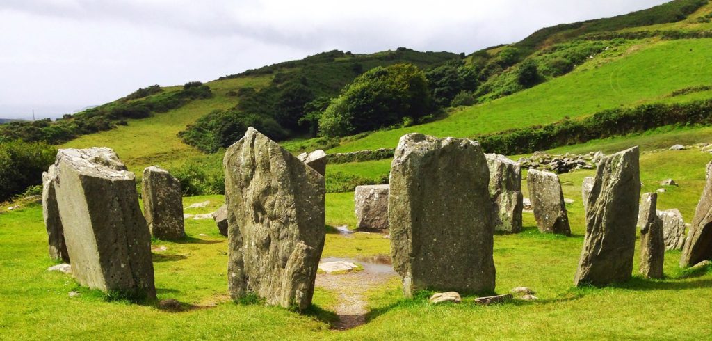 stone circle in Ireland